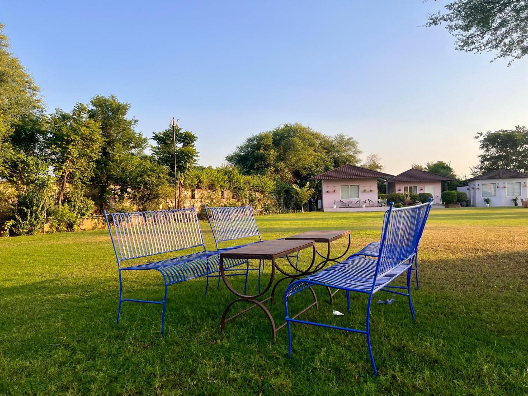 Gazibo Elegant Farm Stay With Swimming Pool ชัยปุระ ภายนอก รูปภาพ